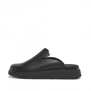 Black Fitflop Gen Ff Women's Mules | MY-OAZKEV276