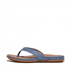 Blue Fitflop Gracie Women's Flip Flops | MY-XWVAFZ762