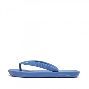 Blue Fitflop Iqushion Rubber Kids' Flip Flops | MY-AQXUBP528