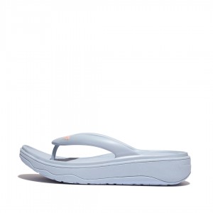 Blue Fitflop Relieff Eva Tpu Thongs Women's Toe-Post Sandals | MY-OIBAWK857