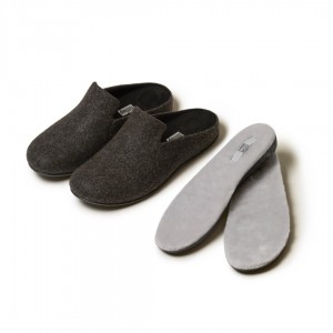 Grey Fitflop Chrissie Shearling Slippers Women's Insoles | MY-IRJULT534