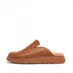 Light Brown Fitflop Gen Ff Women's Mules | MY-LSBGCV265