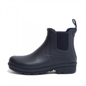 Navy Fitflop Wonderwelly Chelsea Women's Rain Boots | MY-PJSKNO496