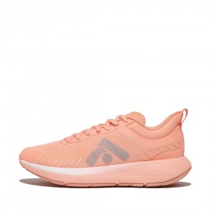 Pink Fitflop Ff-Runner Poly Pu Tpu Women's Sneakers | MY-KRAXDU127