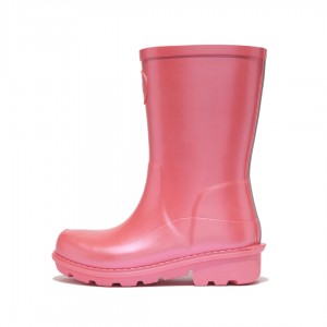 Red Fitflop Wonderwelly Welly Kids' Rubber Boots | MY-ZKJOUN021