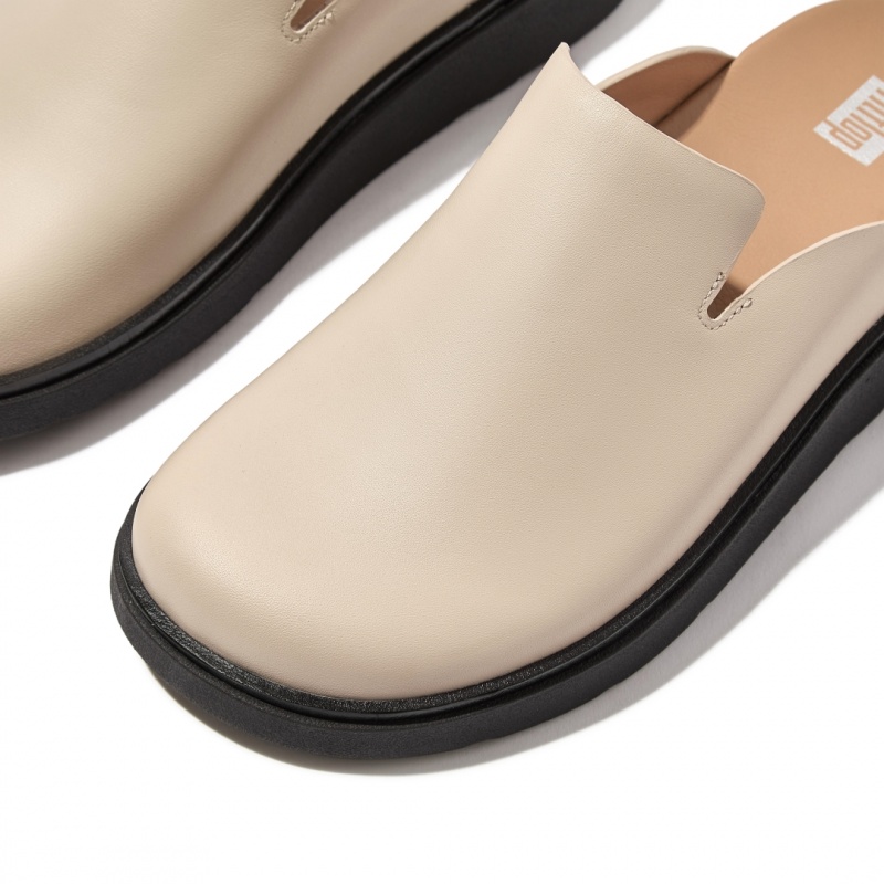 Beige Fitflop Gen Ff Women's Mules | MY-ITKUWO742