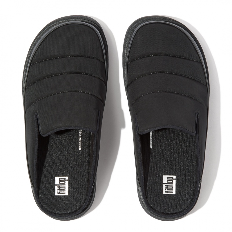 Black Fitflop Gen-Ff Poly Women's Mules | MY-HIWQLS234