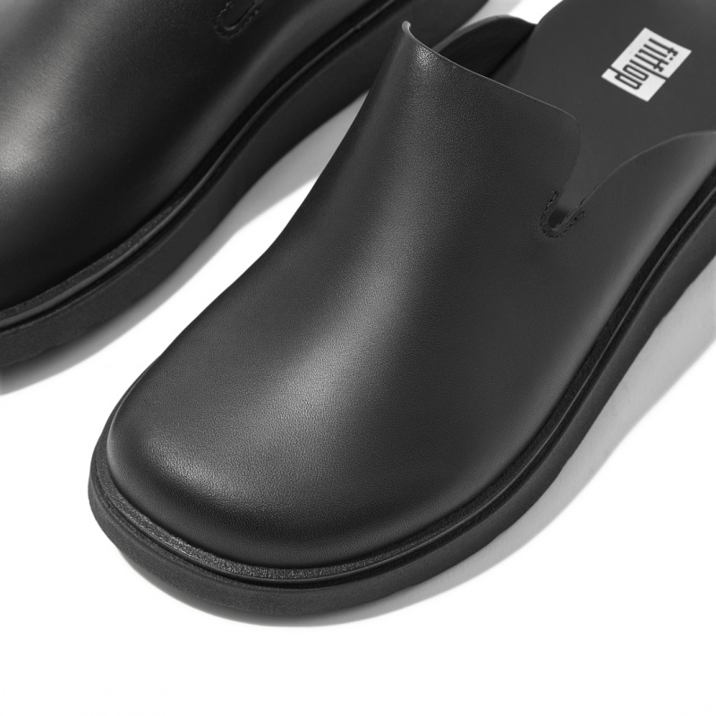 Black Fitflop Gen Ff Women's Mules | MY-OAZKEV276