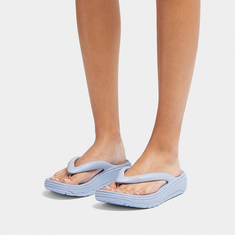 Blue Fitflop Relieff Eva Tpu Thongs Women's Toe-Post Sandals | MY-OIBAWK857