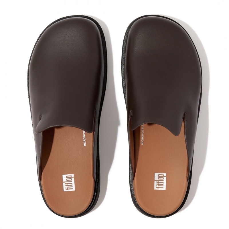 Brown Fitflop Gen-Ff Men's Mules | MY-SMBJUN902