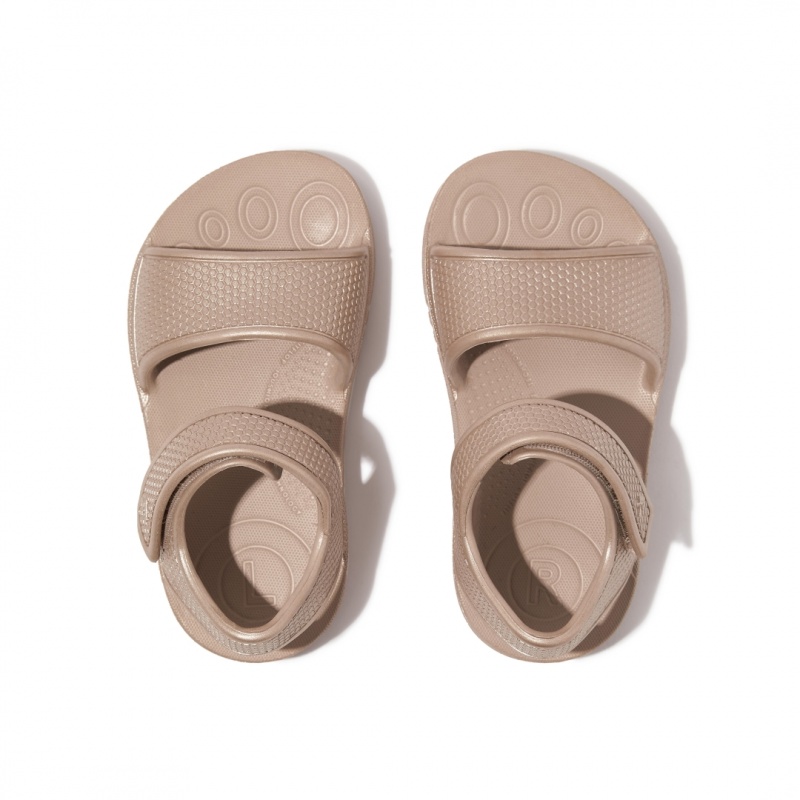 Gold Fitflop Iqushion Eva Kids' Back-Strap Sandals | MY-NLEXYV215