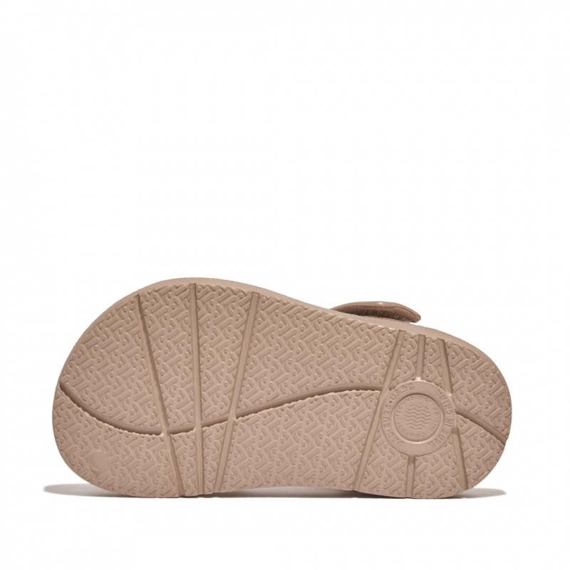 Gold Fitflop Iqushion Eva Kids' Back-Strap Sandals | MY-NLEXYV215