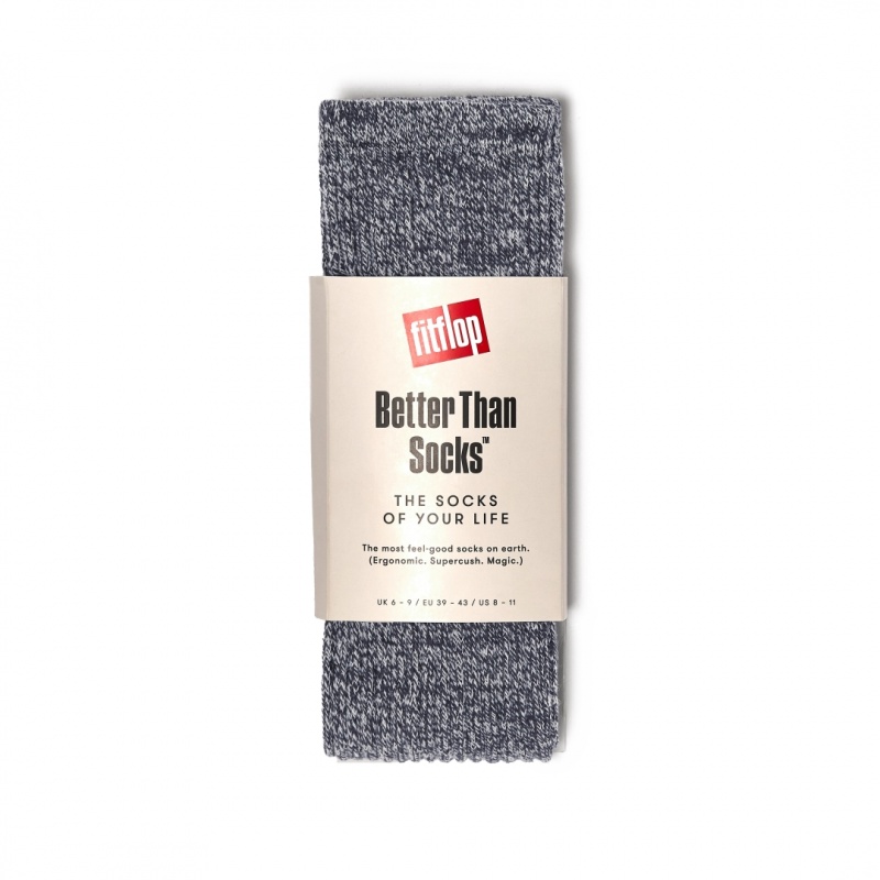 Grey Fitflop Better Than Cotton Mix Women's Socks | MY-QENMRD320