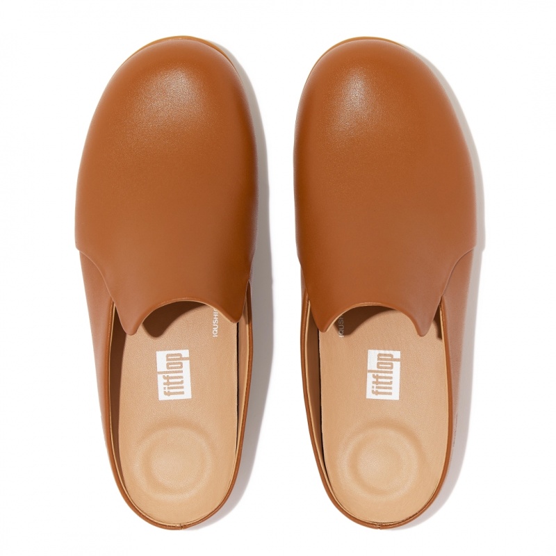 Light Brown Fitflop Chrissie Ii Haus Women's Slippers | MY-VXWPKE739