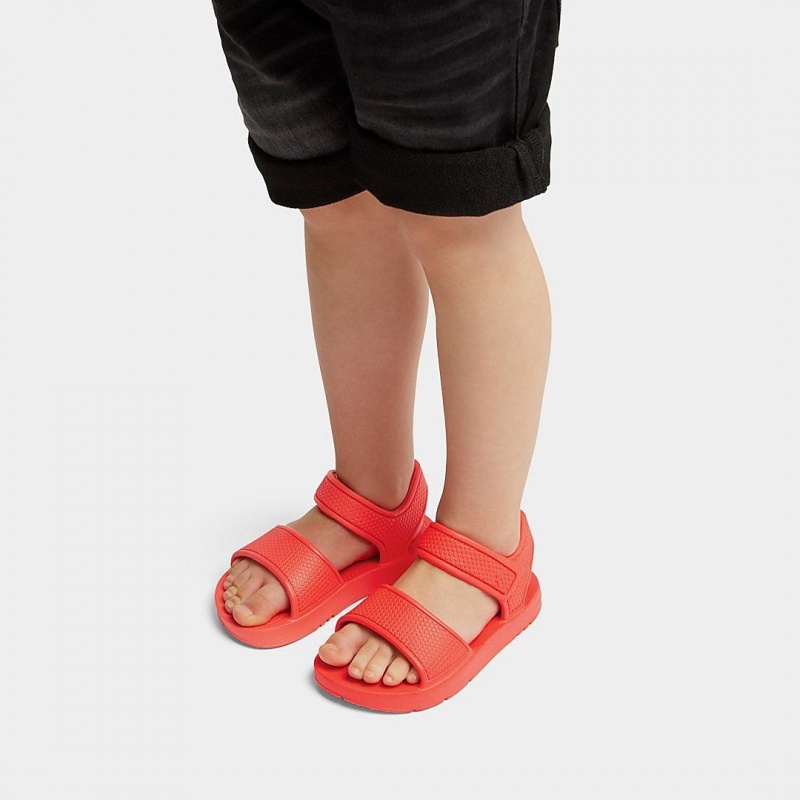 Orange Fitflop Iqushion Eva Kids' Back-Strap Sandals | MY-JVQTMP459