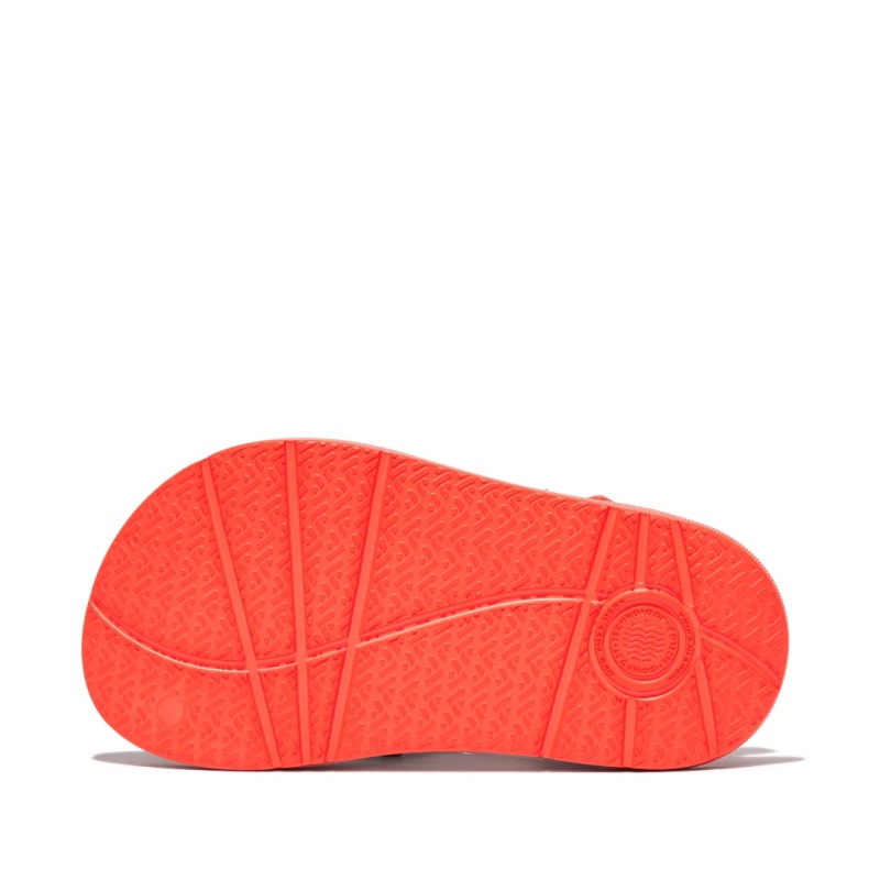 Orange Fitflop Iqushion Eva Kids' Back-Strap Sandals | MY-JVQTMP459