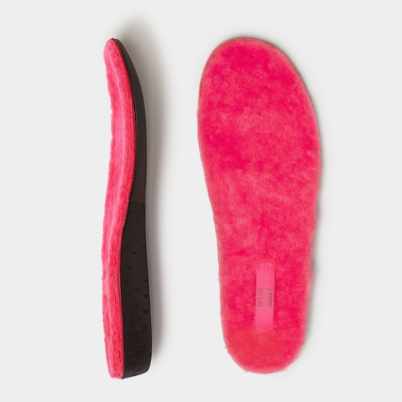 Pink Fitflop Chrissie Shearling Slippers Women's Insoles | MY-ROXTFQ254