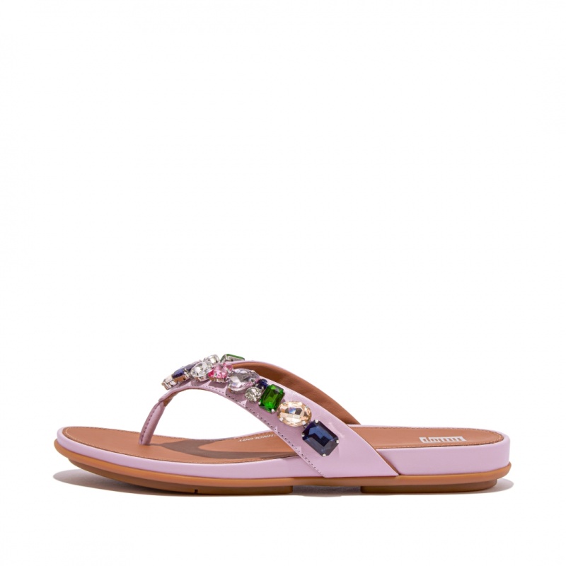 Pink Fitflop Gracie Women\'s Flip Flops | MY-GXPOTM247