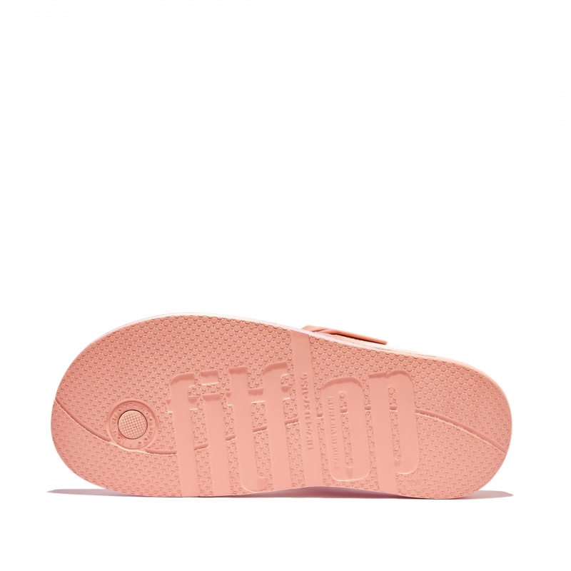 Pink Fitflop Iqushion Rubber Tpu Women's Flip Flops | MY-ZCQYXW689