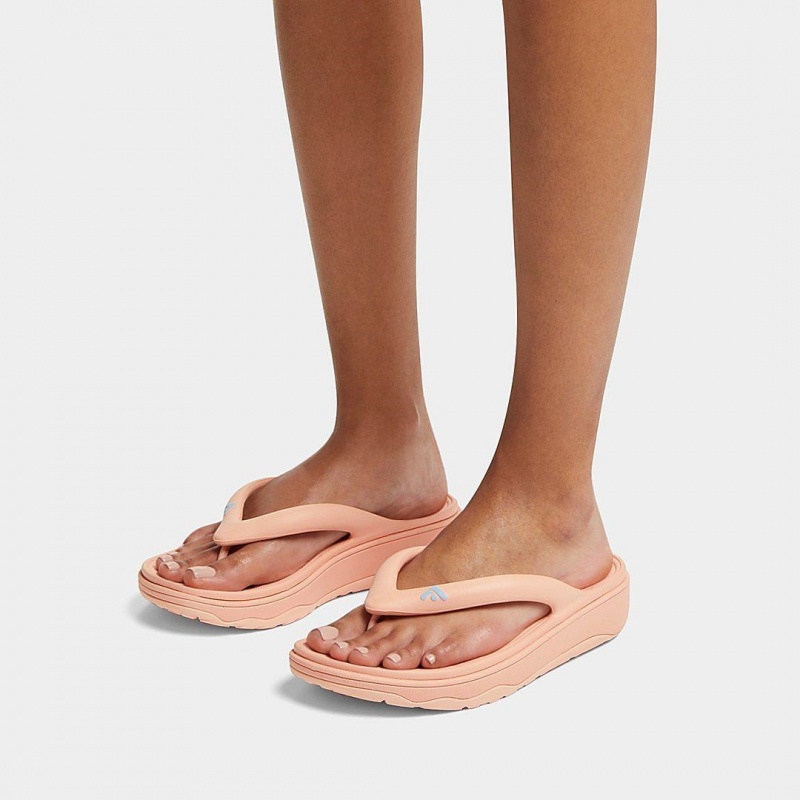 Pink Fitflop Relieff Eva Tpu Thongs Women's Toe-Post Sandals | MY-KAUXGC430