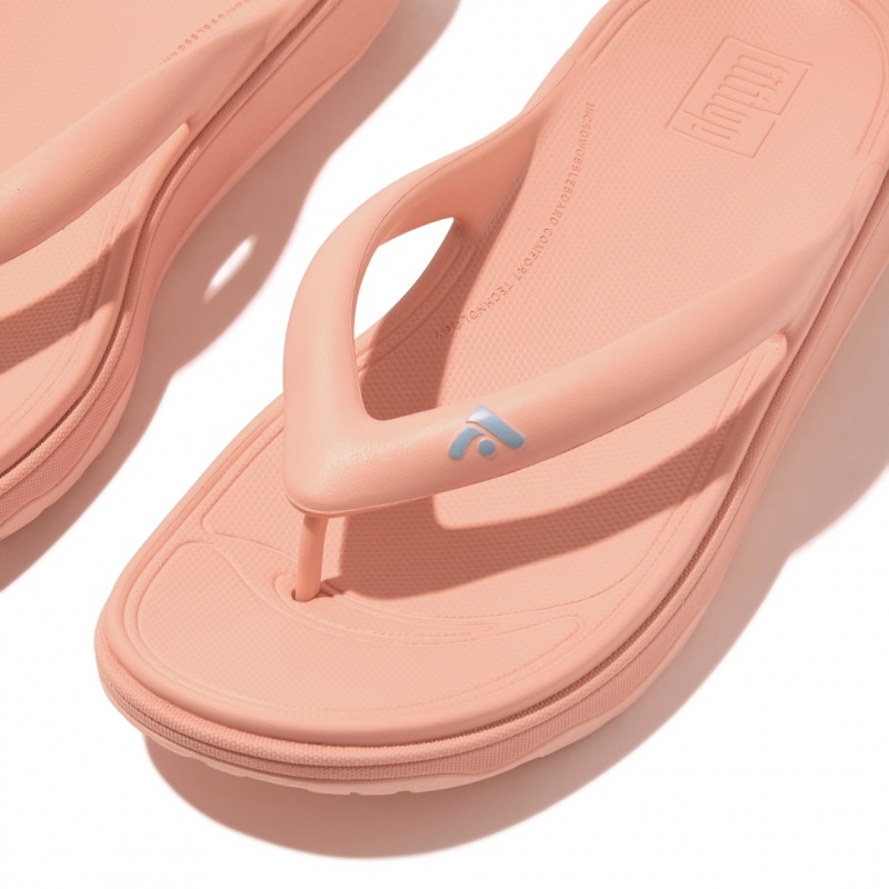 Pink Fitflop Relieff Eva Tpu Thongs Women's Toe-Post Sandals | MY-KAUXGC430