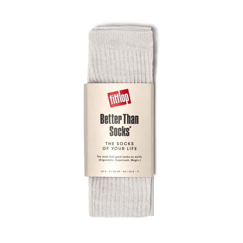 Silver Fitflop Better Than Cotton Mix Women's Socks | MY-JUZWHS148