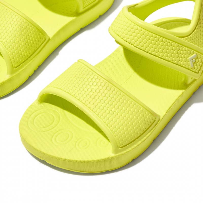 Yellow Fitflop Iqushion Eva Kids' Back-Strap Sandals | MY-BLVIPO094